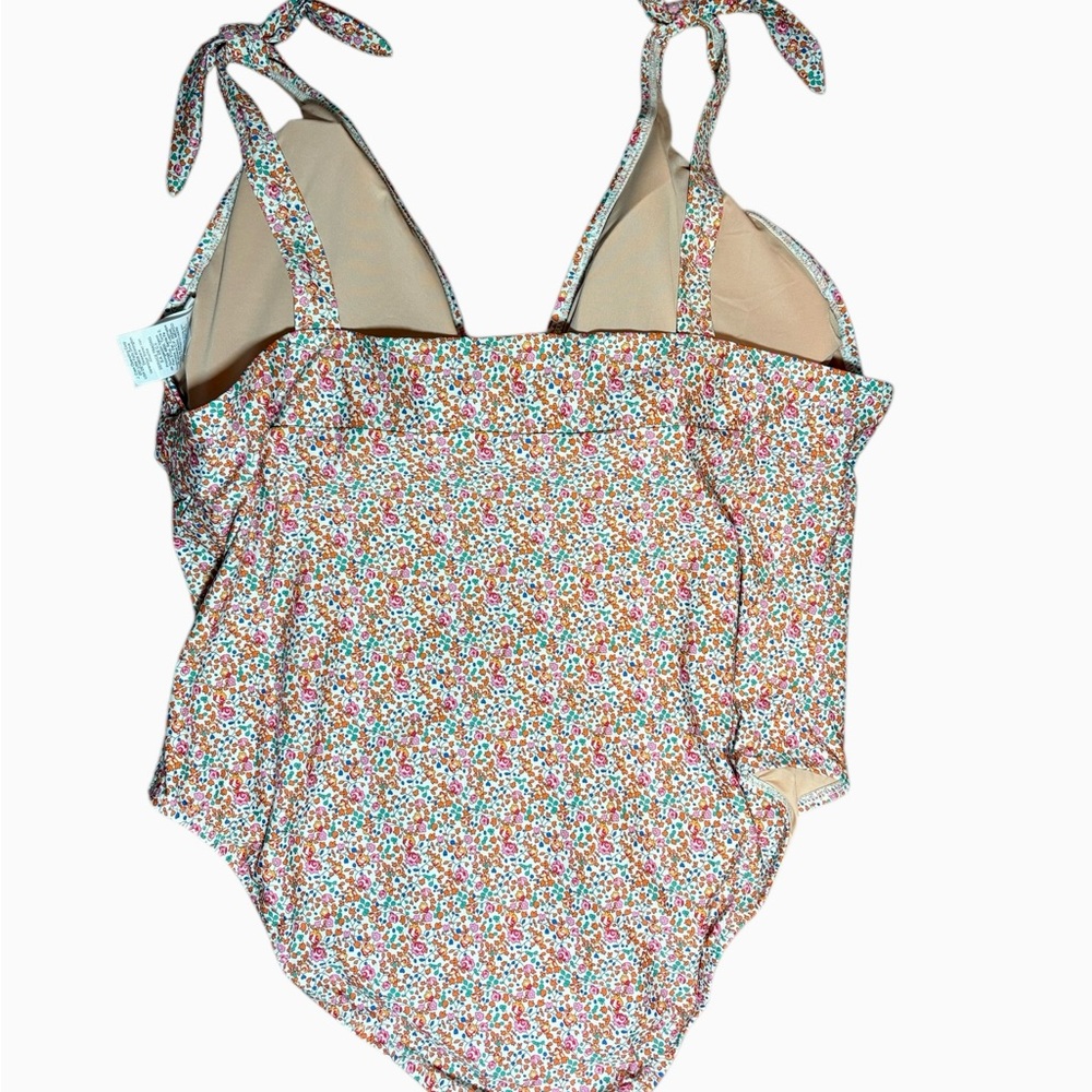J. Crew Liberty Fabric Swimsuit One Piece Ladies Floral Plus Size 20 - Picture 3 of 11